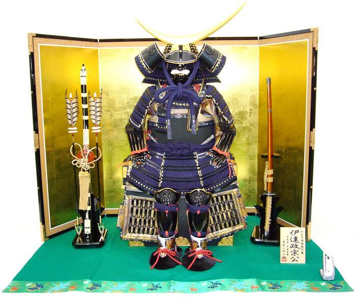 五月人形着用鎧平飾りセット【P91066】インターネット店だけ☆限定販売