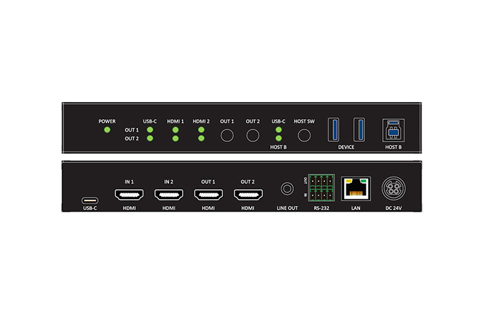 VGA-EXWHD12C 4K対応ワイヤレスHDMIエクステンダー(Type-C接続用