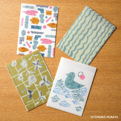 ムラタトモコ A5ダブルポケットクリアファイル Harvest（実り