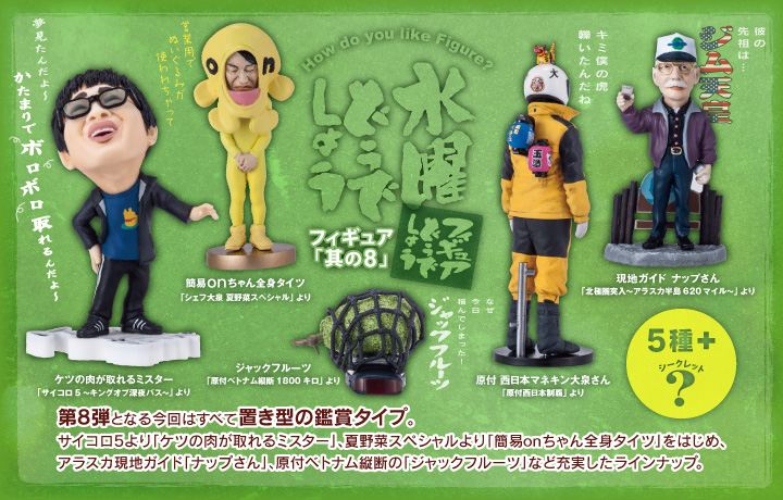 水曜どうでしょうフィギュア「其の8」