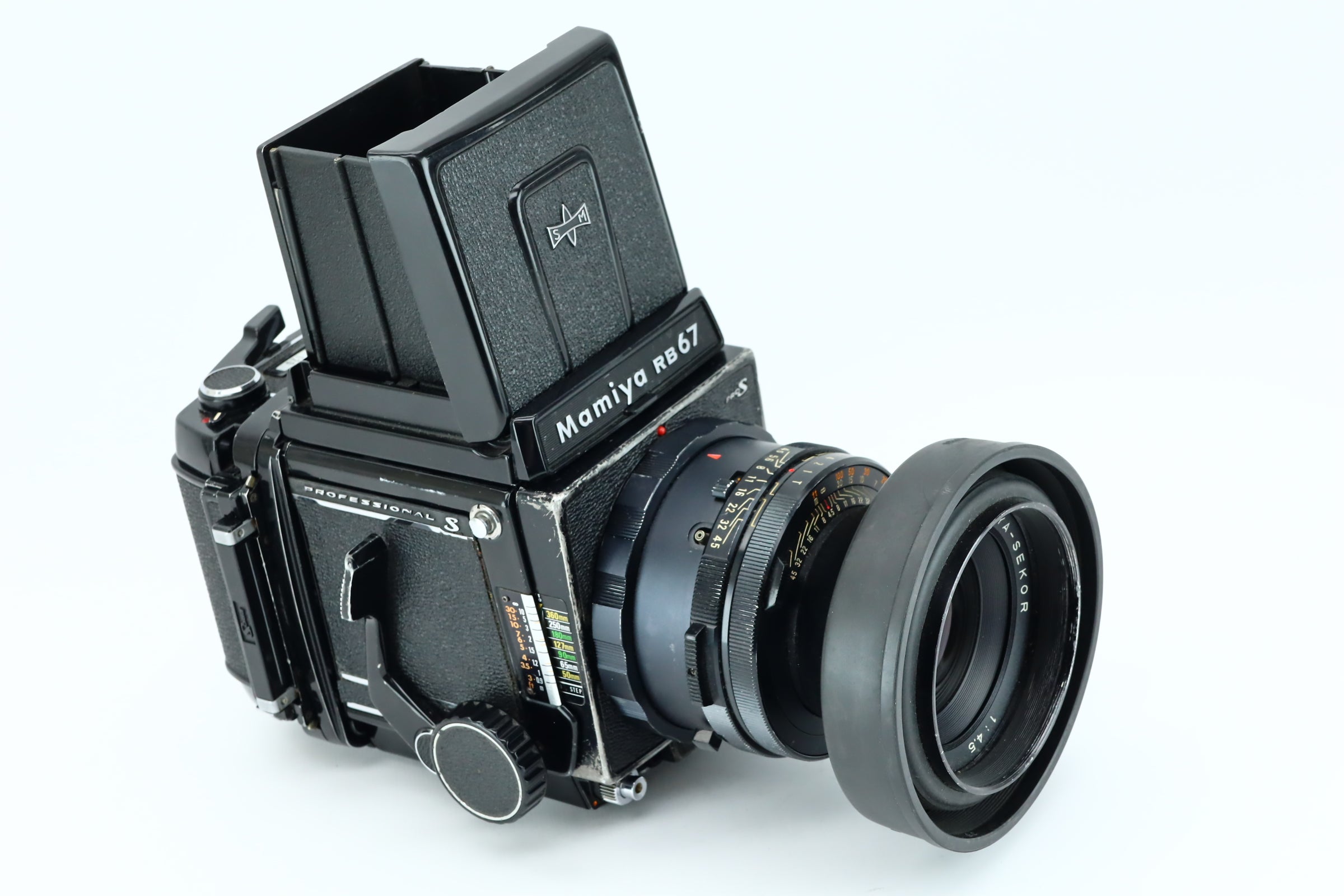 Mamiya RB67 S + Mamiya 4,5 180mm – Hard to Find Camera Store