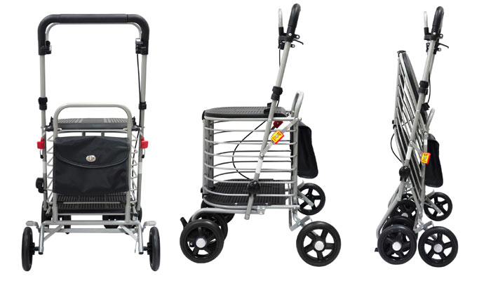 島製作所】シルバーカー ハーモニーAL Ⅱ | 手押し車 通販の【シルバー