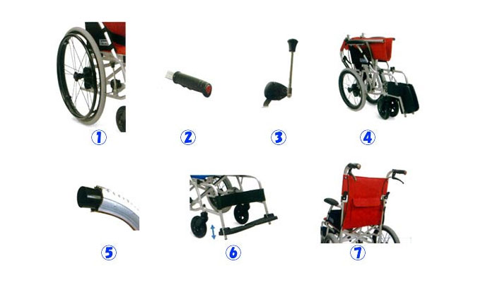 カワムラサイクル】介助式 BML16-40SB ｜車いすの格安通販【車椅子卸
