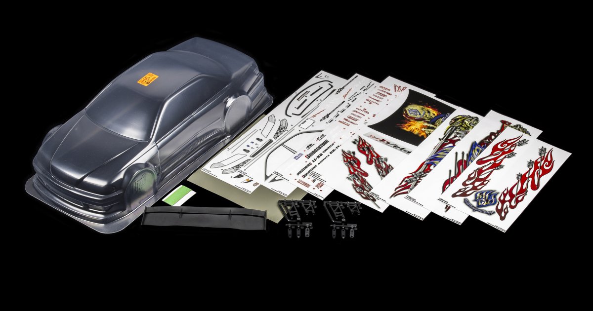 30717 WELD JZX100 TOYOTA MARK II CLEAR BODY (200mm)