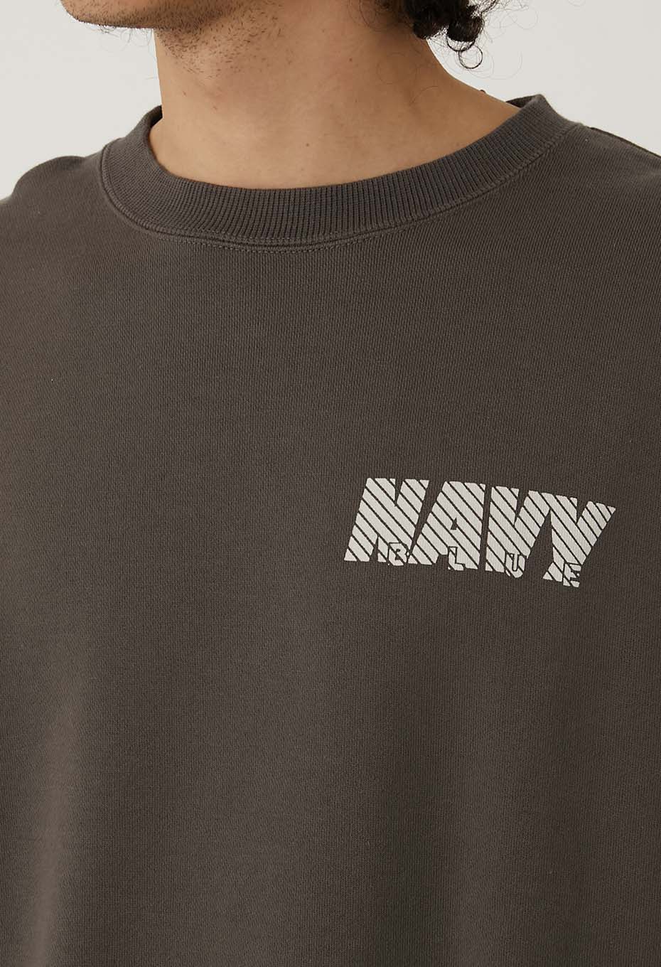 NAVY BLUE トレーニング クルーネックスウェット | BLUE BLUE