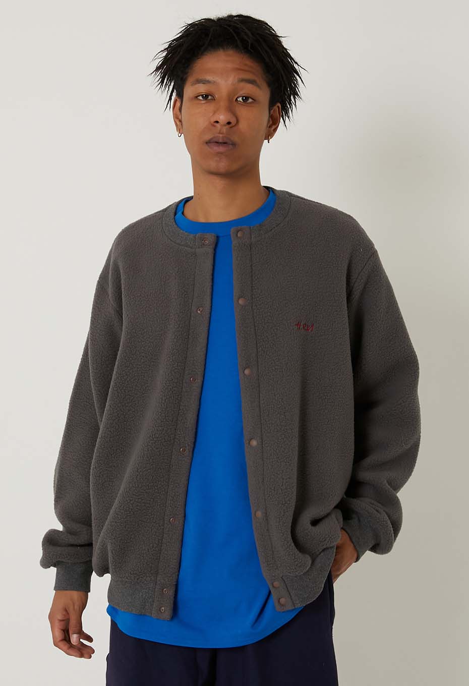 HRM ボアフリース スナップブルゾン | HOLLYWOOD RANCH MARKET