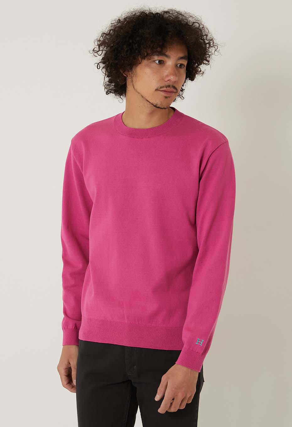 リフルコットン ウォッシャブル クルーネックセーター | HOLLYWOOD