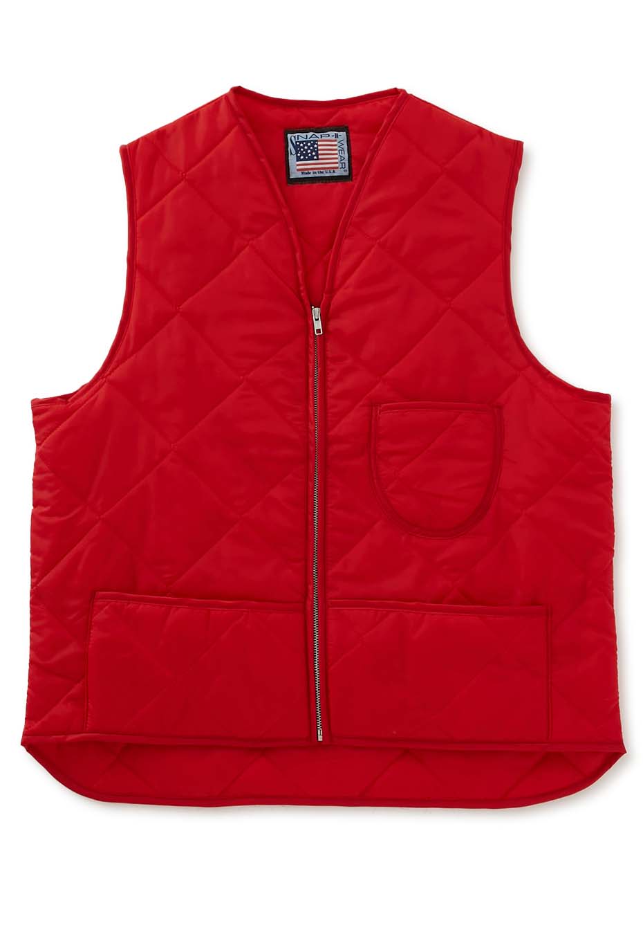 SNAP N WEAR #300 ナイロンタフタ キルトベスト | SNAP N WEAR