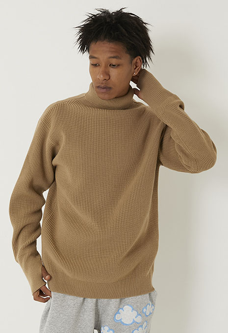 ANDERSEN ANDERSEN ピュアメリノウール セーラー タートルネック