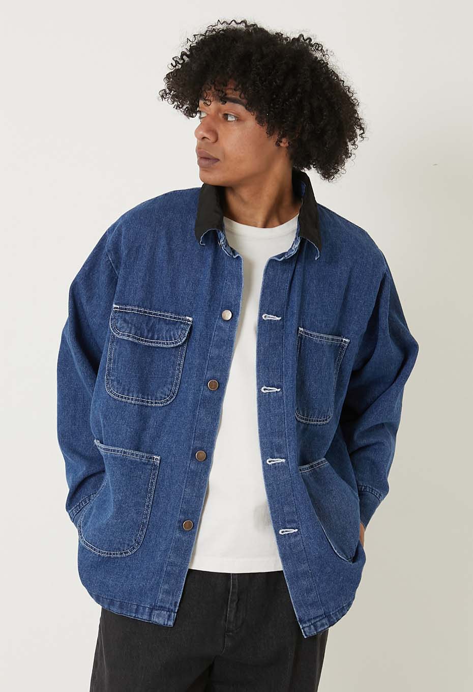 BOB BARKER /652コットンアンラインエコノミーワークコート USED