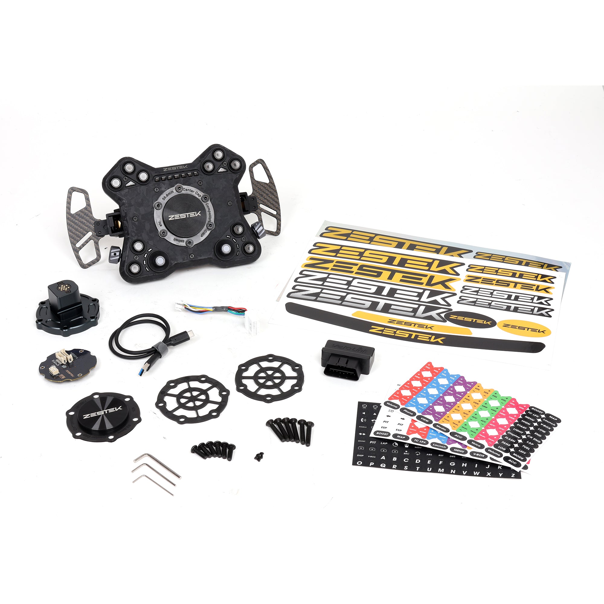 Zestek SCX Racing Steering Hub for 2017-2021 Civic Type R · Hybrid