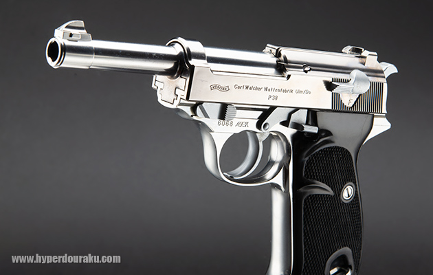 WA ワルサーP.38 コマーシャルモデル ビンテージ エアガン レビュー