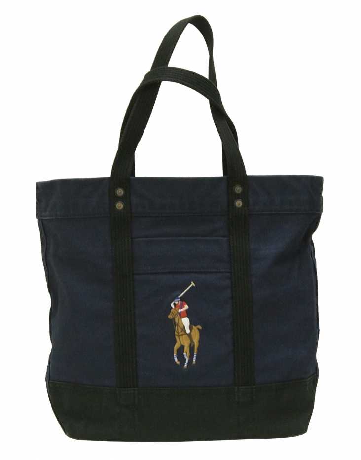 ラルフ ローレン トート ビッグポニー キャンバストートバッグ