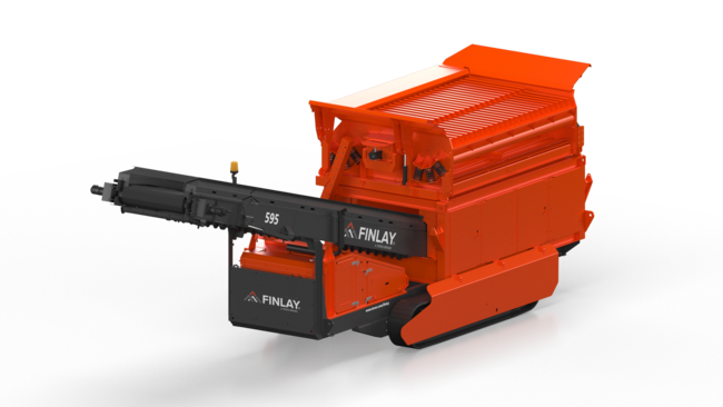 スクリーン/FINLAY 595 | 建設機械レンタルのイマギイレ