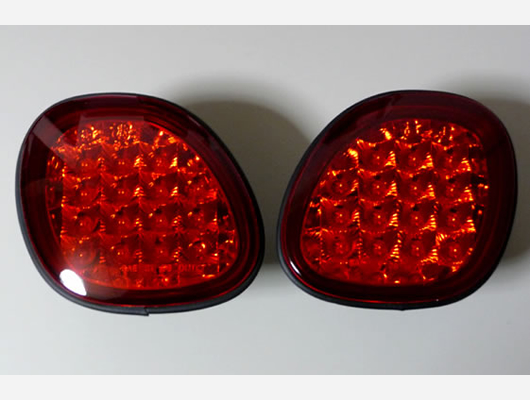 JZS161 アリスト GS風赤白LEDテールランプ 4個セット 16アリストLED