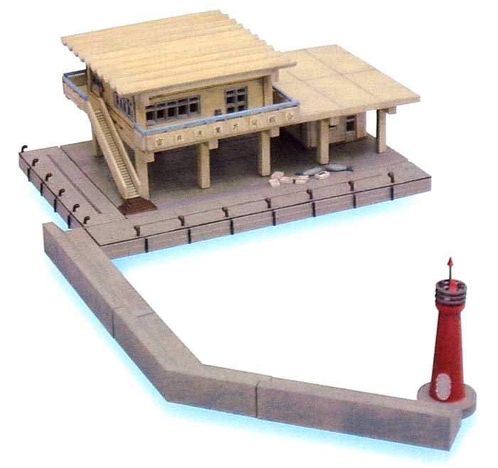 トミーテック 漁港 A2 -漁協事務所・水揚げ場- 建物コレクション