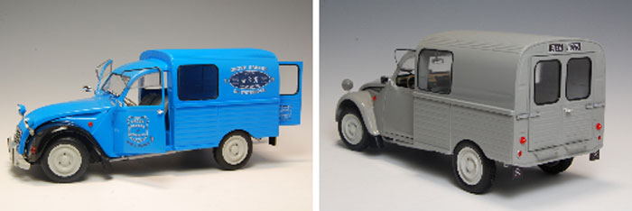 エブロ シトロエン 2CV フルゴネット 1/24 プラスチックキット 25001