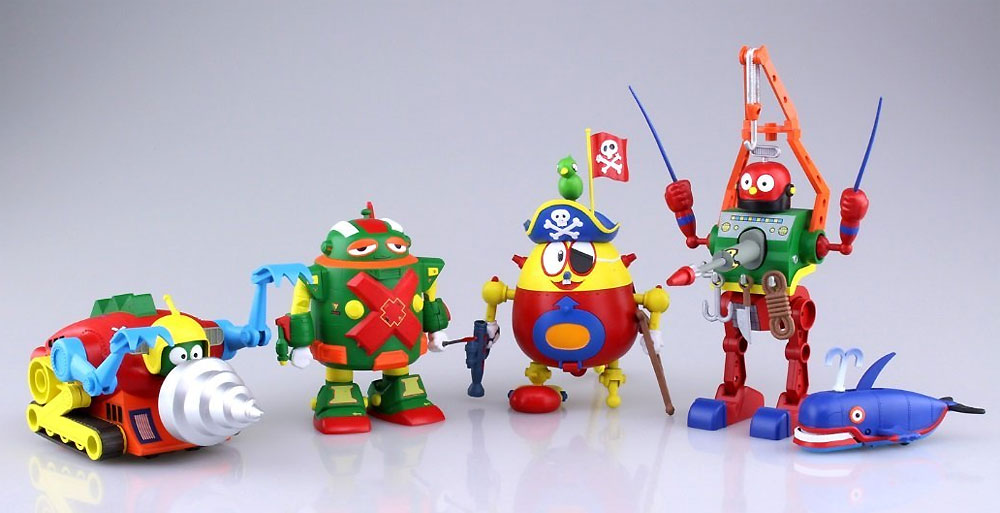 アオシマ ロボダッチ DXセット Vol.3 ロボダッチ 009 プラモデル