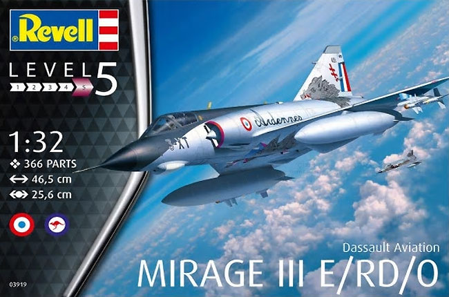 1/32 Aircraft ダッソー ミラージュ 3E/RD/O Revell (レベル)