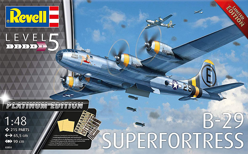 レベル B-29 フライングフォートレス プラチナエディション 1/48