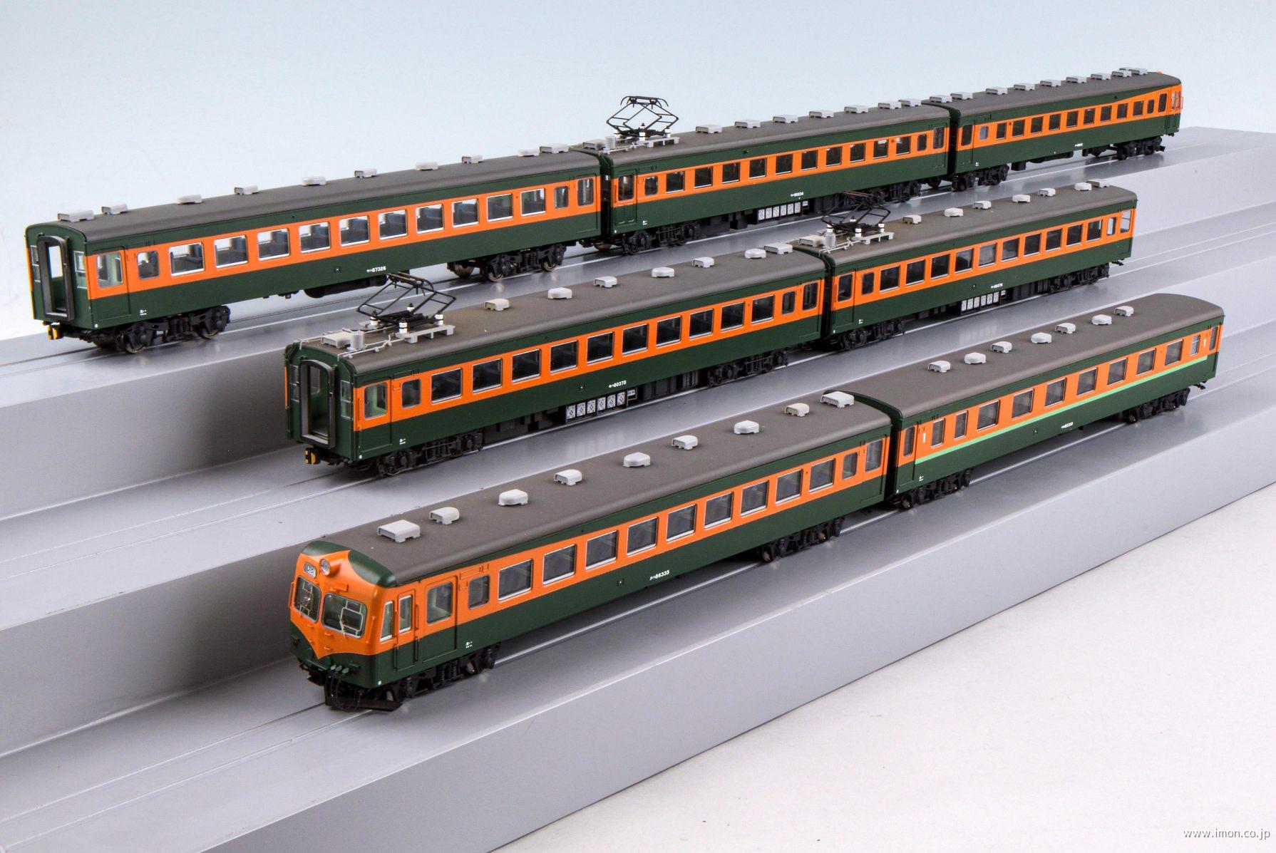 80系100・300番台 飯田線6輌（増結2輌入り）編成 | 鉄道模型