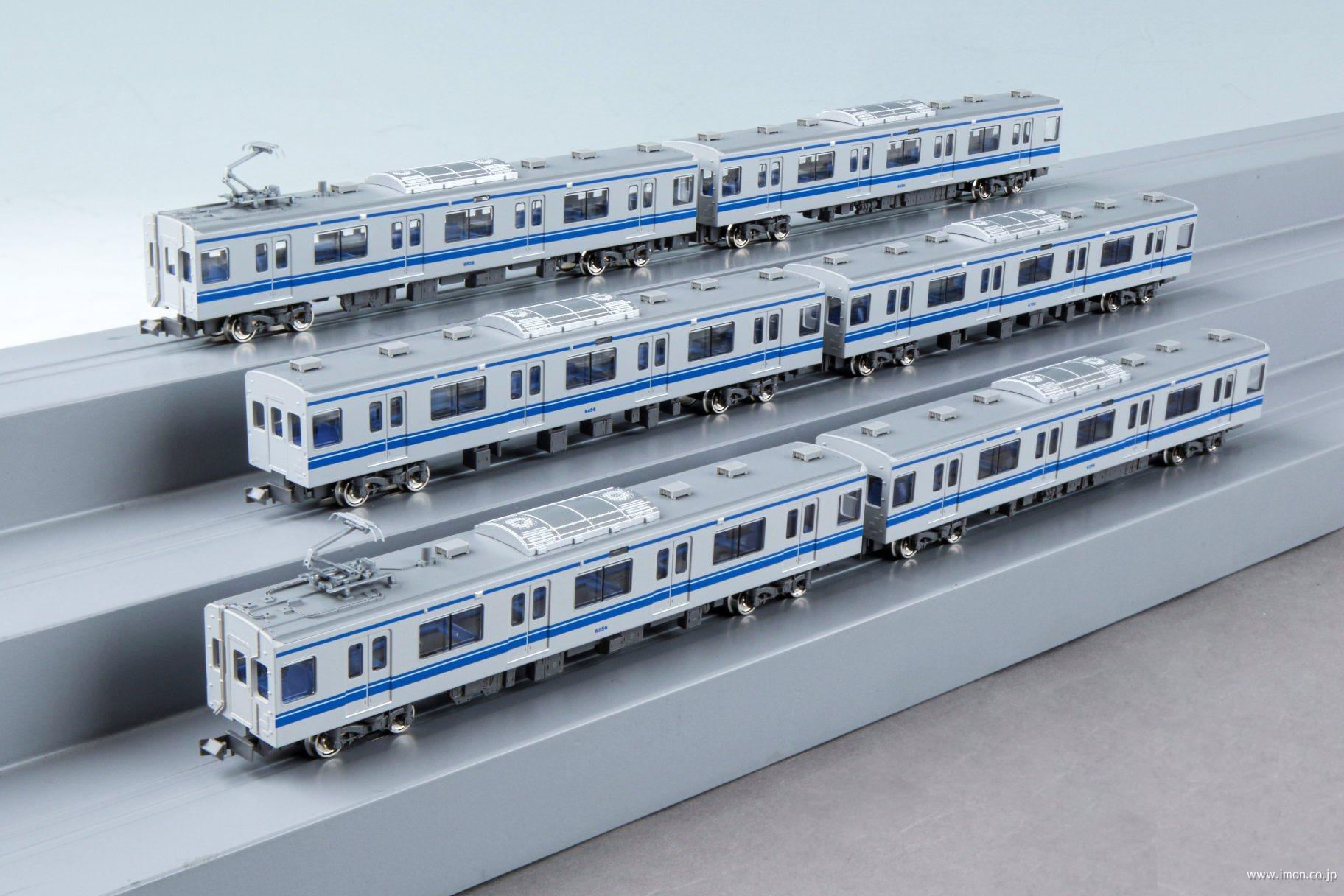 西武 6000系アルミ車 6156編成・シングルアームパンタ 基本4