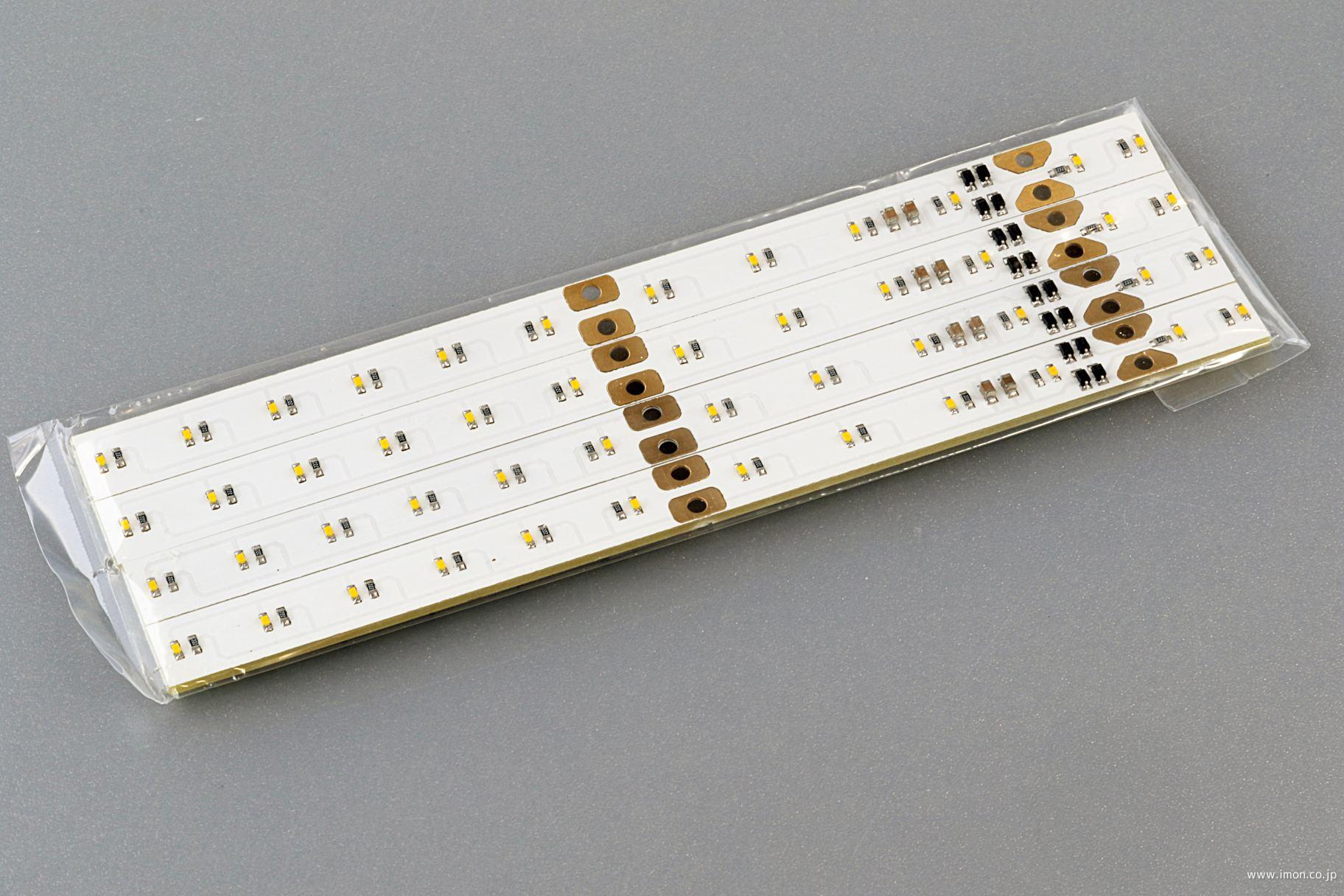 8464 室内照明ユニット狭幅・電球色・4本入り | 鉄道模型店