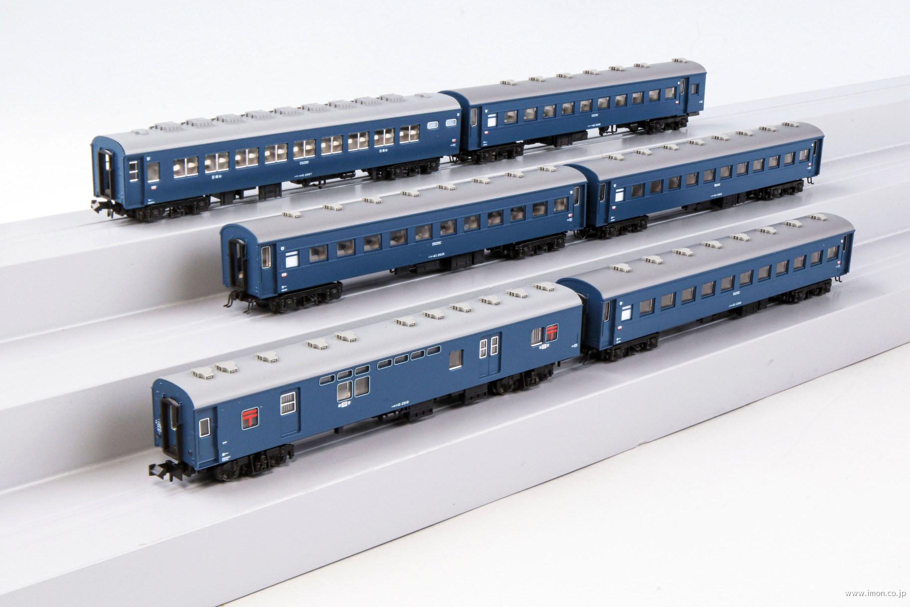 43系 夜行急行〔八甲田〕増結6両 | 鉄道模型店 Models IMON
