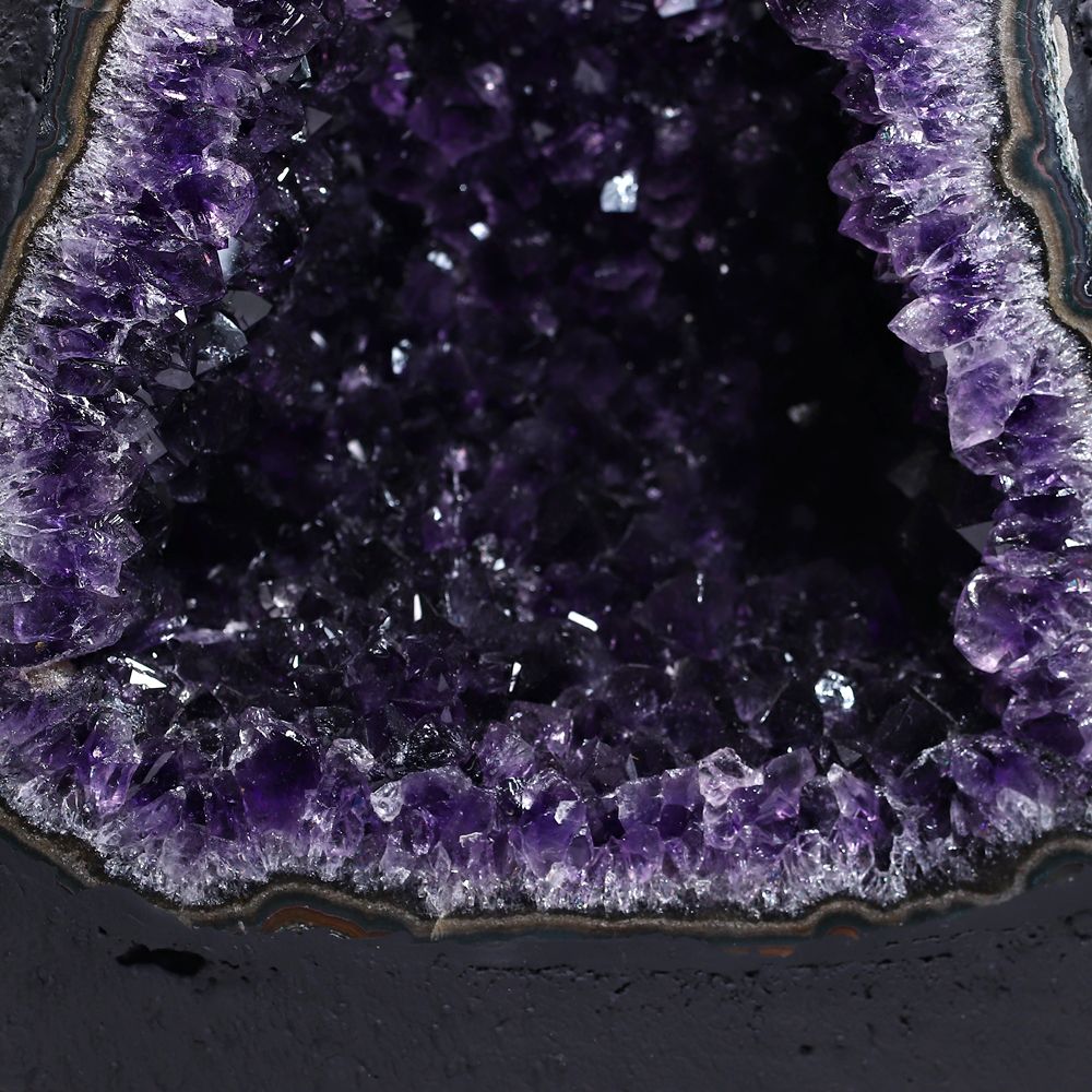 高品質]ブラジル産アメジストドーム（高さ約29.0cm） - 埼玉県吉川市の