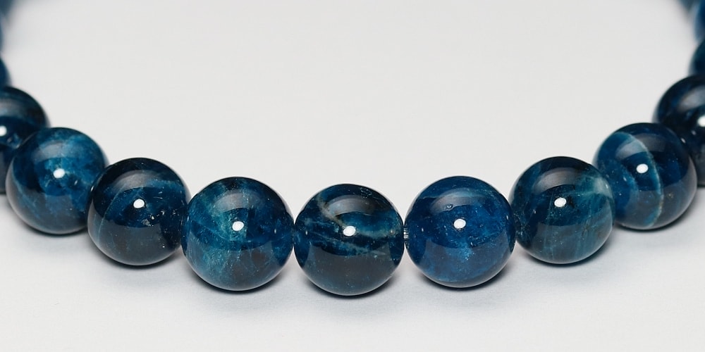 トップクォリティ]アフガニスタン産アフガナイトブレスレット（約8mm玉