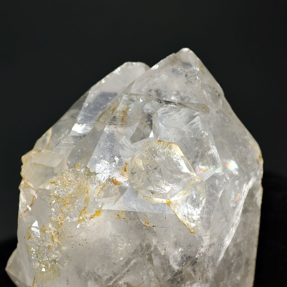 マダガスカル産]水入りエレスチャルクォーツナチュラルポイント/結晶