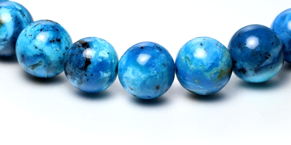 高品質]アメリカ産シャッタカイトブレスレット（約9mm玉） - 埼玉県