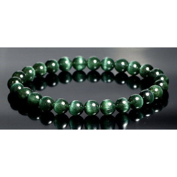 るんるん＊【高品質】グリーン水晶宝石カット ブレスレット 楽天市場