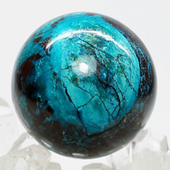 クリソコラ丸玉（スフィア、球体石） - 埼玉県吉川市の天然石専門店