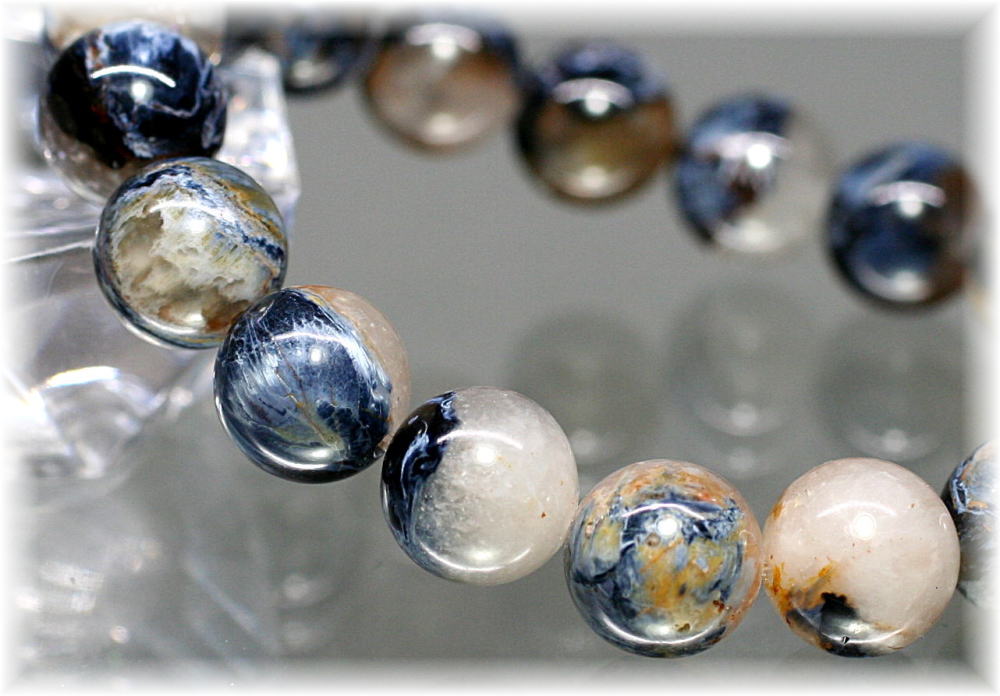ピーターサイトシリカブレスレット（約11mm玉） - 埼玉県吉川市の