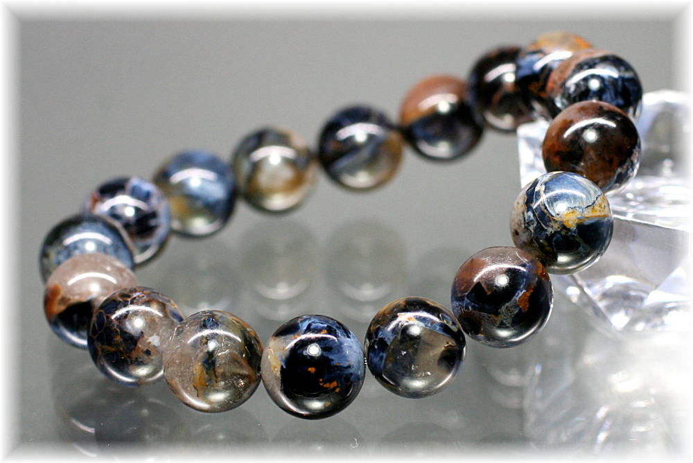 ピーターサイトシリカブレスレット（約12mm玉） - 埼玉県吉川市の