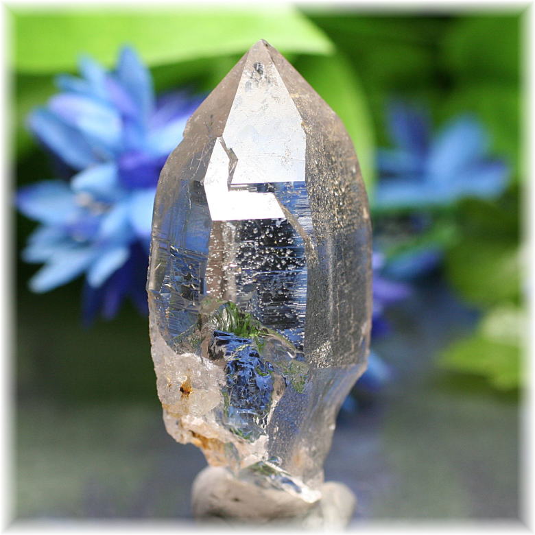 ガネッシュヒマール産]ヒマラヤ水晶原石ナチュラルポイント - 埼玉県