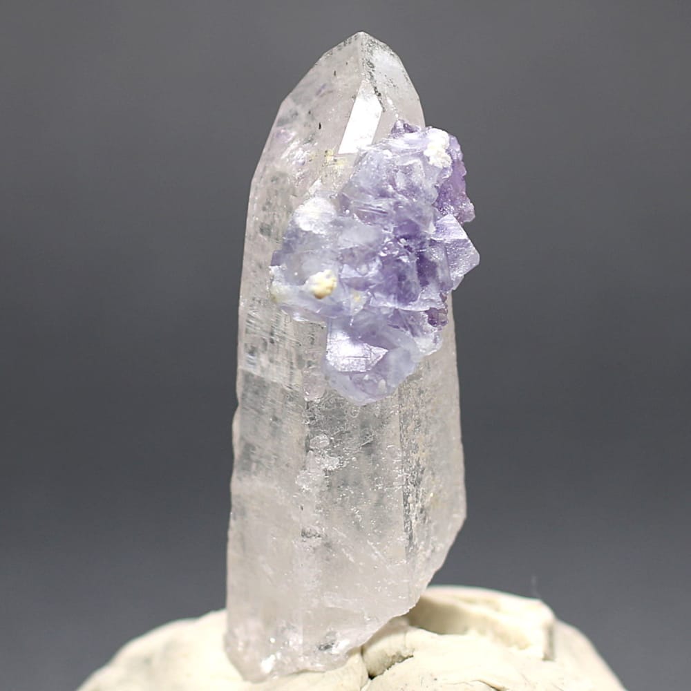 希少共生石！中国/湖南省]瑶崗仙鉱山(ヤオガンシャン)産フローライト