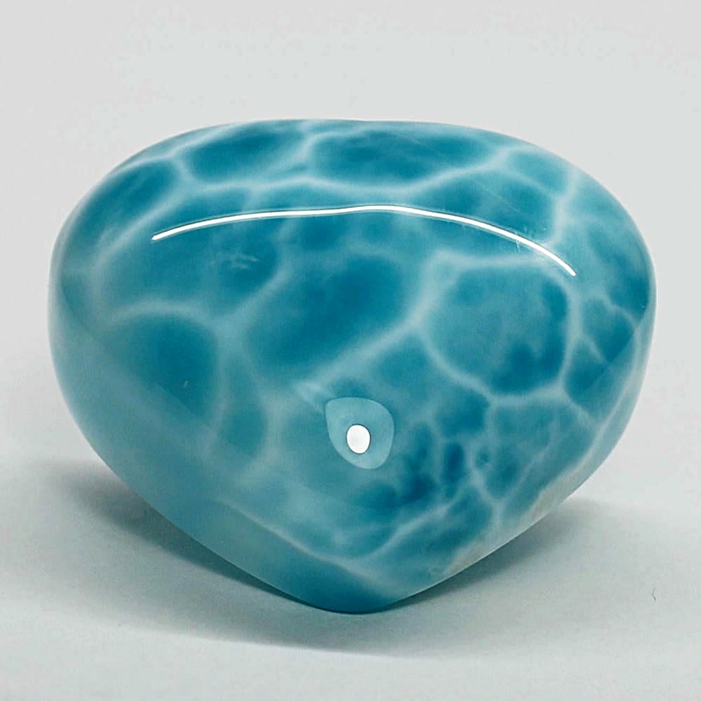 高品質++]ドミニカ共和国産ラリマールース（ハート型） - 埼玉県吉川市