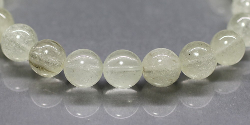 特別価格/3A]天然リビアングラスブレスレット/特別価格（約8mm玉