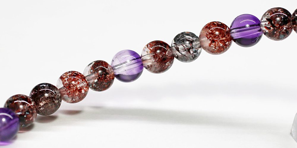 高品質++]スーパーセブンブレスレット（約5mm玉） - 埼玉県吉川市の