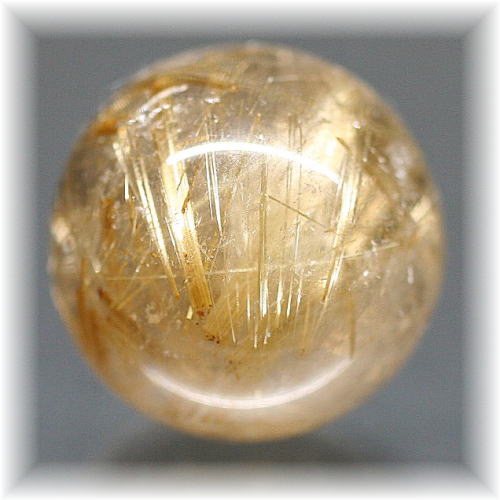 ゴールドルチルクォーツ丸玉/スフィア - 埼玉県吉川市の天然石専門店