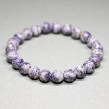 高品質]ティファニーストーンブレスレット（約8mm玉） - 埼玉県吉川市