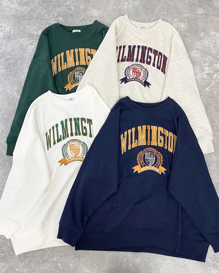 カレッジロゴスウェット／プルオーバー｜INGNI(イング) 公式通販