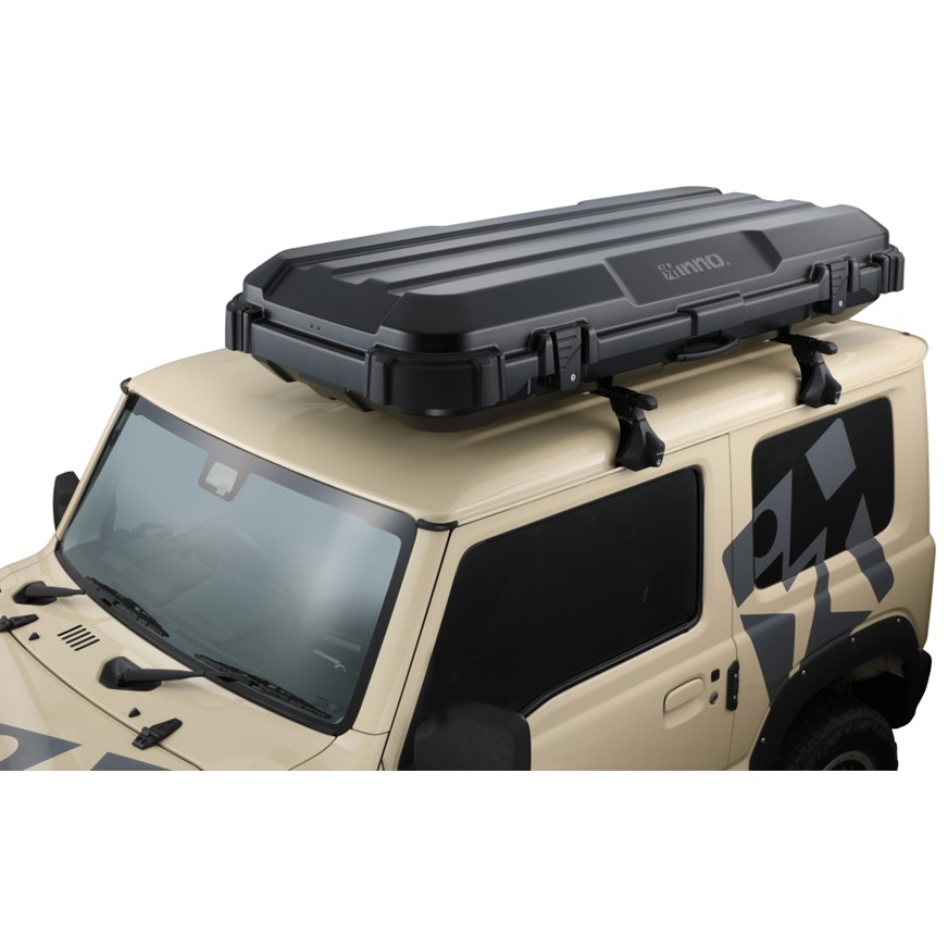 BRQ720MBK ルーフギアケース720（マットブラック）｜INNO（イノー