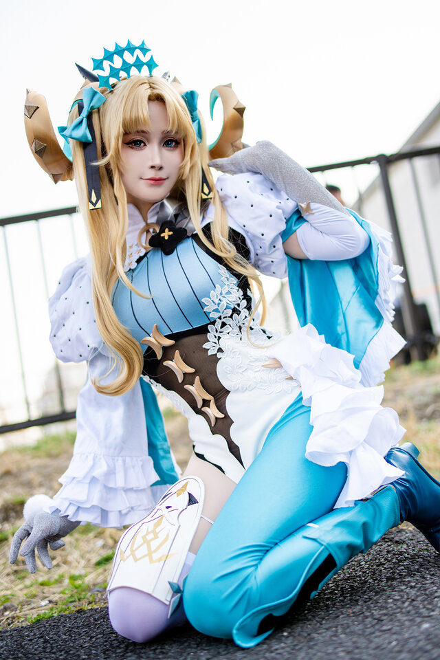 コスプレ】「FGO」スペースエレシュキガルが曲線美マシマシ！美女