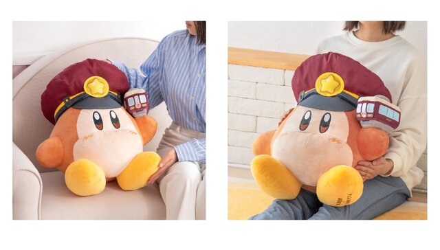 星のカービィ』×「阪急電鉄」コラボのカービィとワドルディBIG