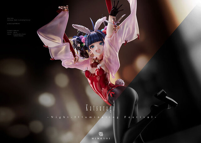 黒ストッキングの美脚が艶やかなバニースタイル！『アズレン』より