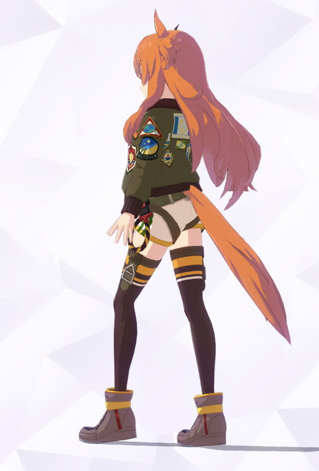 ウマ娘』マヤノトップガンの勝負服デザイン調整―国旗風ワッペンが