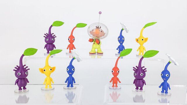 ピクミンとオリマーのフィギュアセットが、7月上旬に発売！高さ約5cmの